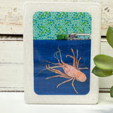 Mini Woodblock - Abrolhos Lobster