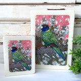 Maxi Woodblock - Twenty Eight Parrot