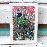 Maxi Woodblock - Twenty Eight Parrot