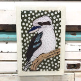 Maxi Woodblock - Kookaburra